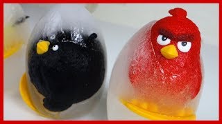 ЗЛЫЕ ПТИЧКИ против СВИНА. 1 серия. Энгри Бердс. Angry Birds. Киндер сюрприз.