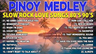 Mga Lumang Tugtugin 💖 Best Nonstop Pinoy Medley 💦 Emerson Condino Nonstop Slow Rock Collection 2024