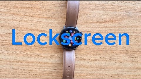 How to Enable Lockscreen on Mibro Watch Lite2