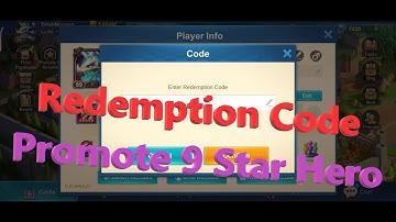 Idle Legend | Redeem Code | Redemption Code | Promote 9 Star Hero | Trinh Nguyen