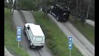 2 Mercedes Gelandewagen At The Test Track Youtube