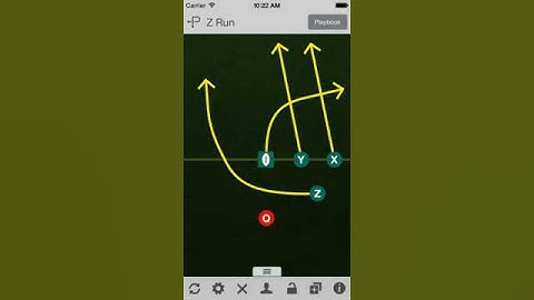 iPhone V3.0 - Position Colors & Labels - Flag Football Playmaker iPhone App Tutorial