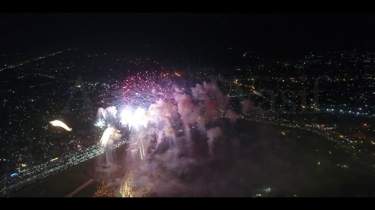 Amazing show of fireworks at MinarePakistan, Lahore on 23rd March Amazing show of fireworks at MinarePakistan, Lahore on 23rd March