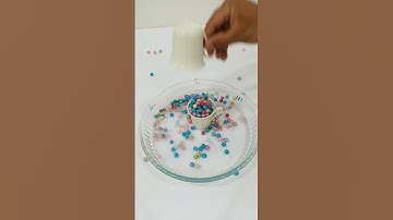 Very Satisfying and Relaxing, ASMR Beads Reverse Video, Drop and Rewind