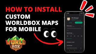 How To Install Custom WorldBox Maps for Mobile - WorldBox (0.21.1) screenshot 3