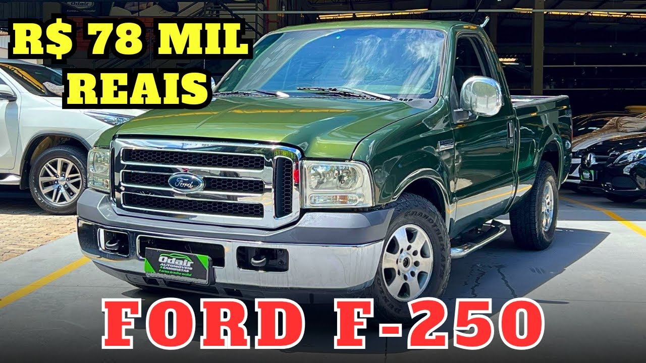 FORD F 250 À VENDA POR APENAS 78 MIL REAIS
