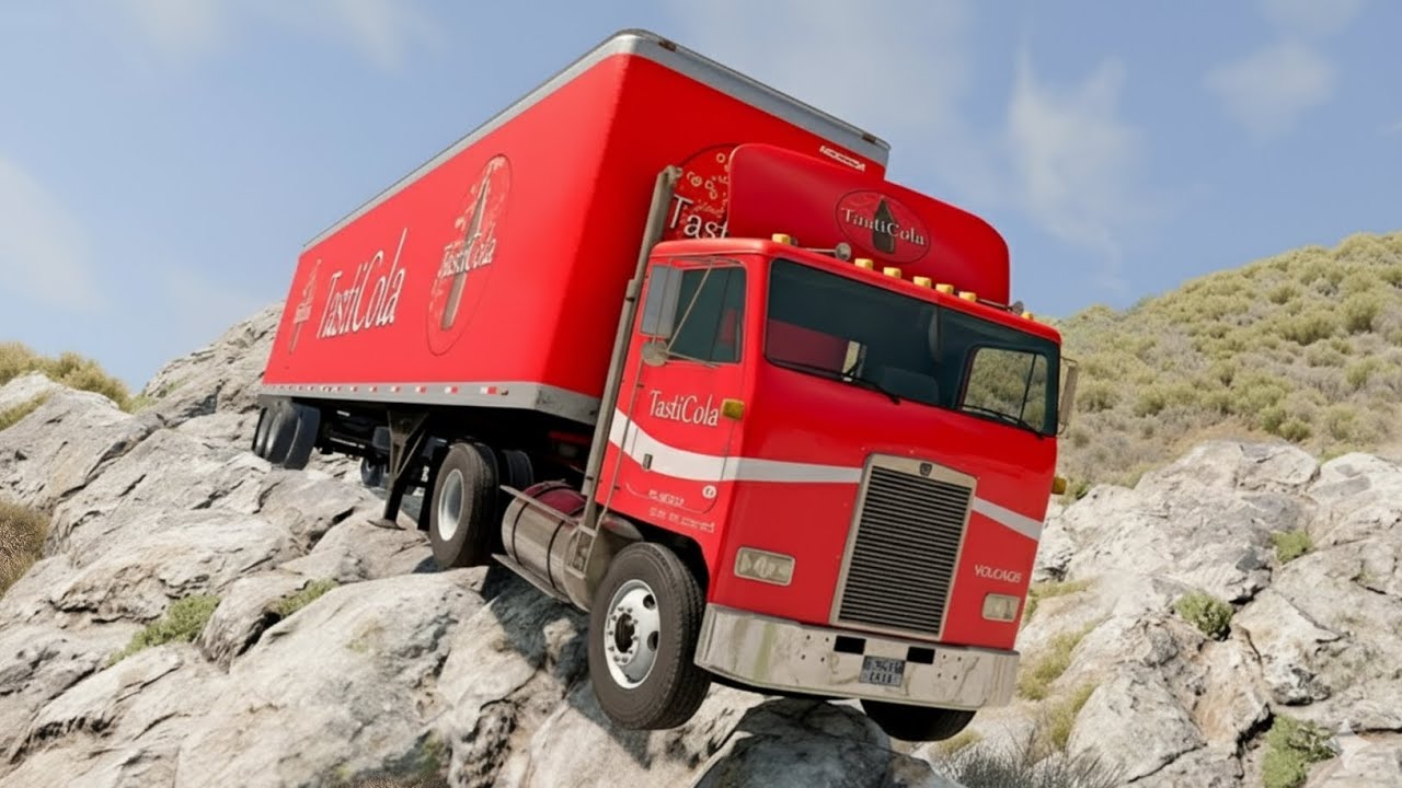 Cars vs 1000m Cliff Drop 💥 | Who Survives? – BeamNG DRIVE