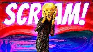 The scream Symbol of angst and anxiety