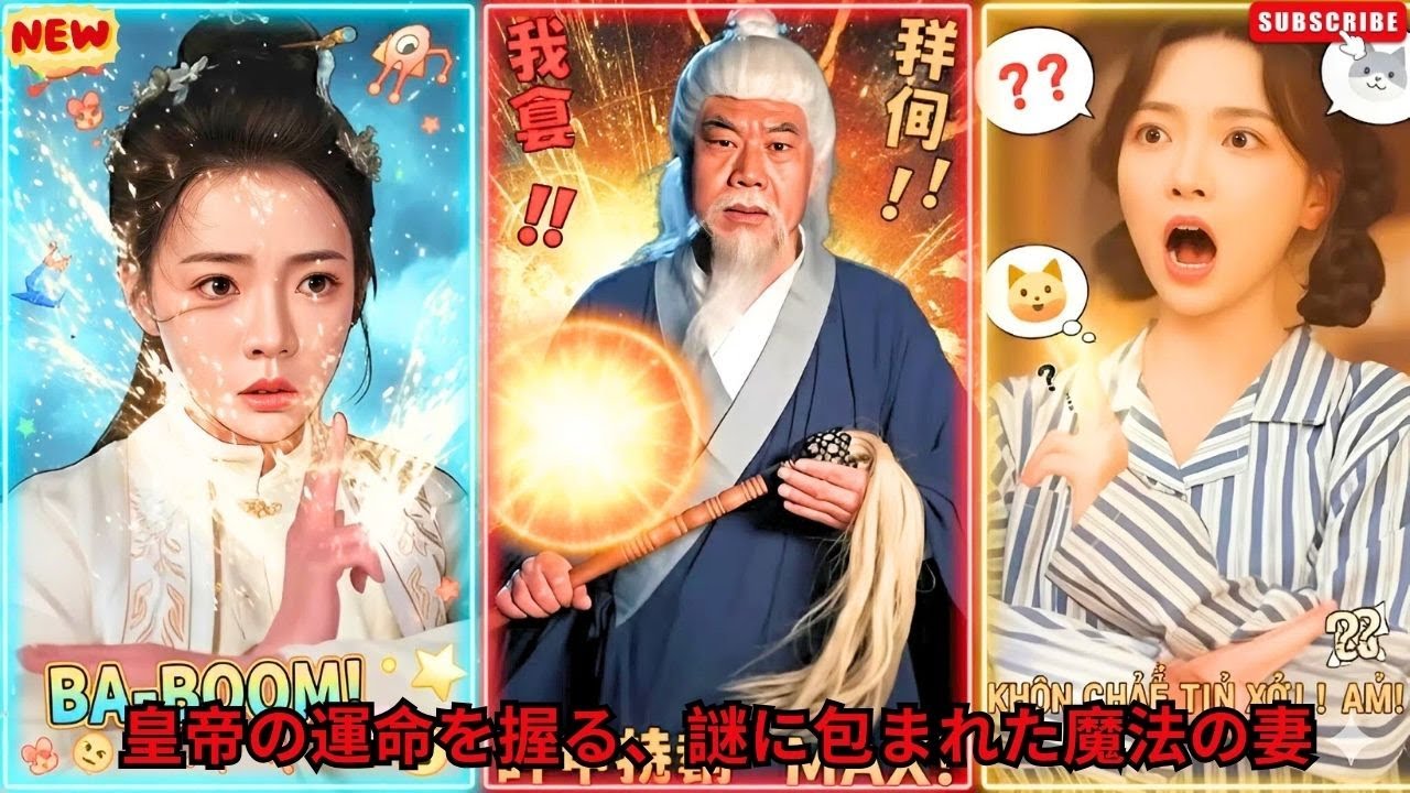 皇帝の運命を握る、謎に包まれた魔法の妻