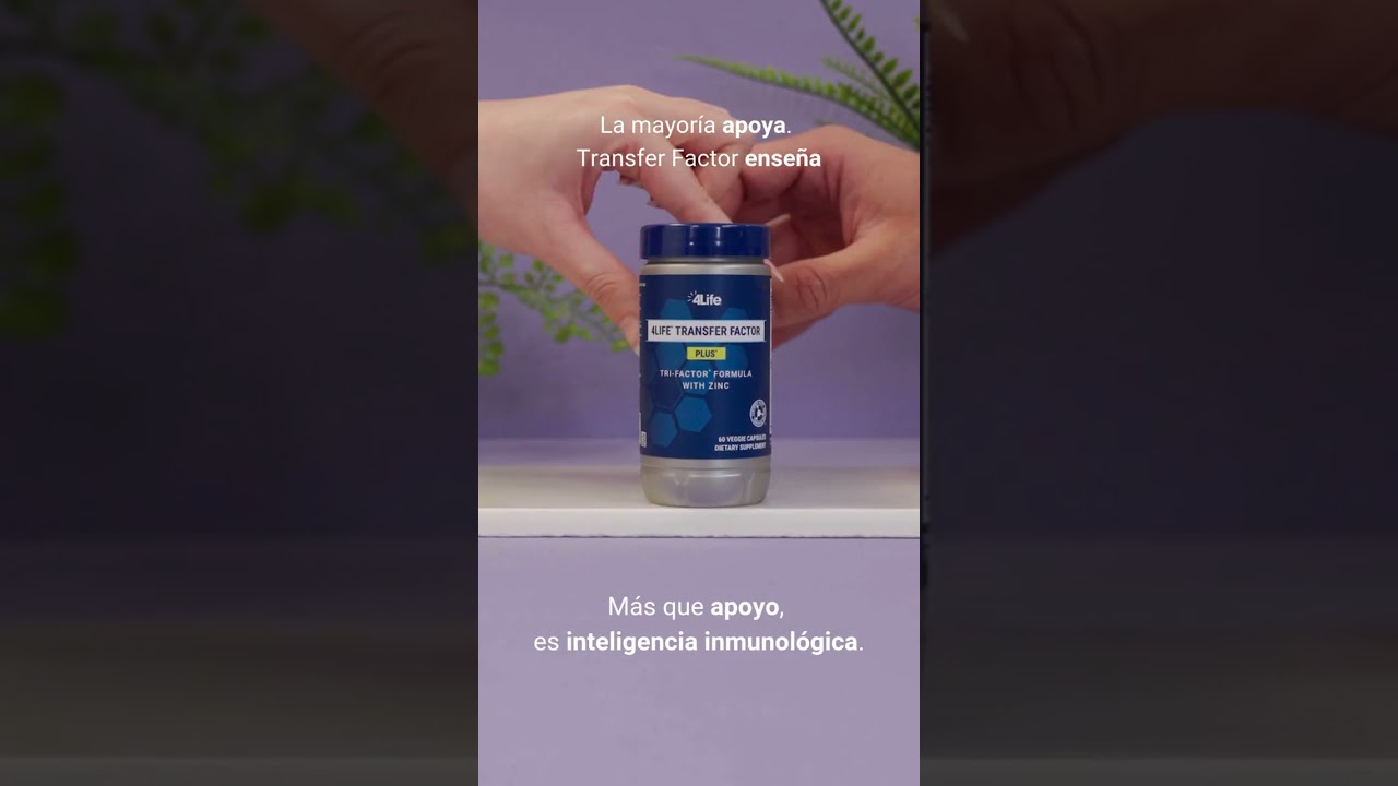 4Life Transfer Factor - Apoyo Inmunológico Más Inteligente