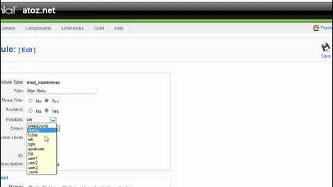 How to Create Joomla Top Menu Bar.mp4