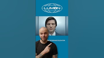 Recreating the Severance elevator scene. #severancetvshow