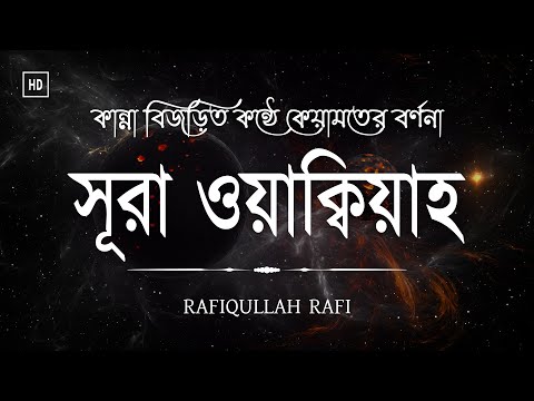 সবচ য প রশ ন ত ময কণ ঠ স র ওয ক য হ الواقعة Relaxing Quran Surah Waqiah Rafiqullah Rafi