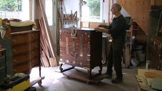 Restoring A Korean Chest - Thomas Johnson Antique Furniture Restoration