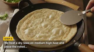 Soft Homemade Porota and Naan Roti - No Oven Needed screenshot 4