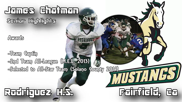James Chatman- LB/RB-  Senior  Highlights Rodriguez