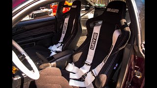 Colin's S14 Kouki 240sx | Installing Braum seats, harness bar, and harnesses