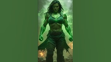 She-Hulk Transformation | From Ordinary Woman to Superhero 💚⚡