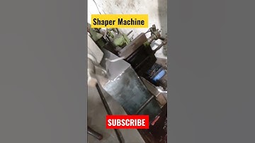 Workshop technology| Machine tools machines| Mechanical engineering| Machine design| Shaper machine