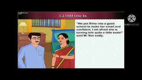 STD 7   SUBJECT   ENGLISH   CHAPTER  1 2 ODD ONE IN