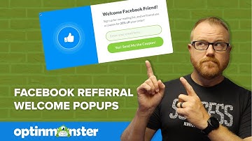 How to Greet Website Visitors From Facebook With a Popup