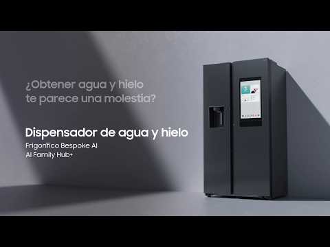 Presentamos el frigorífico Side-by-Side con IA personalizada | Dispensador de agua y hielo | Samsung
