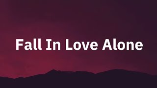 Stacey Ryan - Fall In Love Alone ( Lyrics )