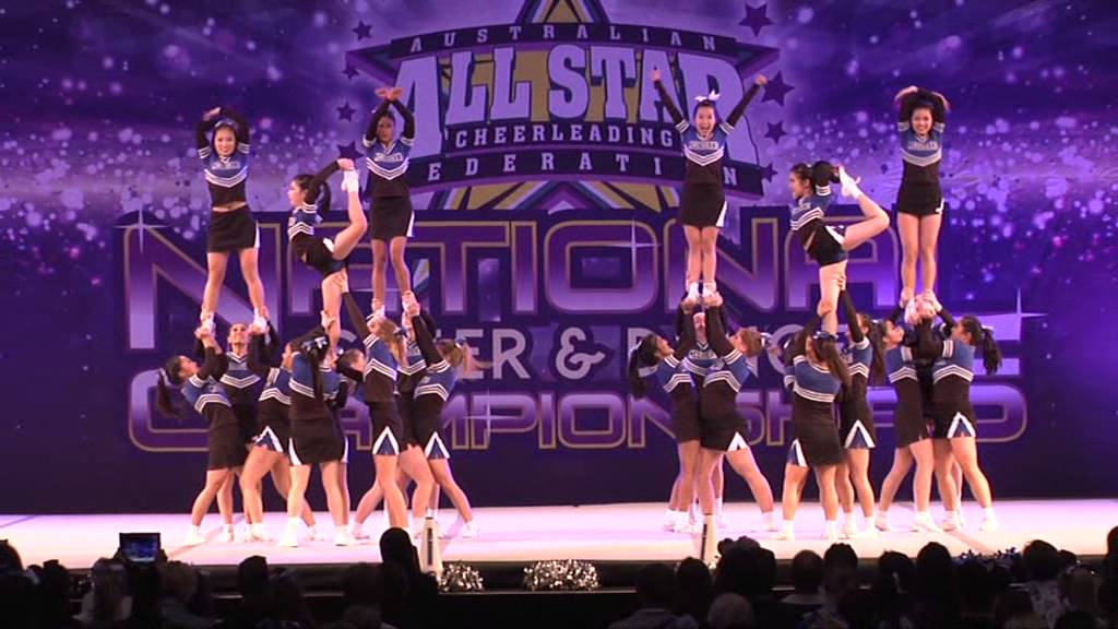The University of Melbourne Cheerleading Nationals 2015 AG 1/2 YouTube