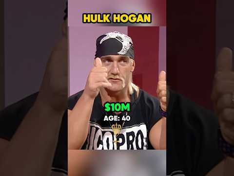 The EVOLUTION Of Hulk Hogan From Wrestling Icon To Global Superstar 2025 Evolution Shorts 