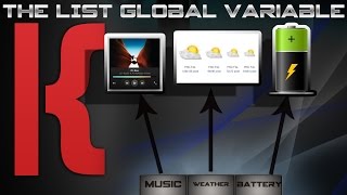 Klwp Tutorial Another Favorite The List Global Variable Youtube Klwp Tutorial Another Favorite The List Global Variable Youtube