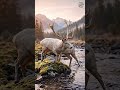 Cinematic Fantasy Wildlife  #Cinematic,  #AIVideo, #Deer,  #ViralVideo, #Shorts, #YouTubeShorts