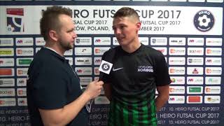 Heiro Futsal Cup 2017 Michał Kamiński Korbud Ostrowiec Św. Po Meczu Z Zip Kalina - 18 Finału