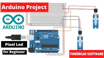 Tinkercad arduino projects ? | Servo motor with Ultrasonic Sensor | Tinkercad software
