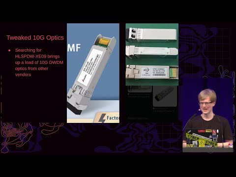 38C3 deu - Going Long! Sending weird signals over long haul optical networks - 38C3 deu - Going Long! Sending weird signals over long haul optical networks