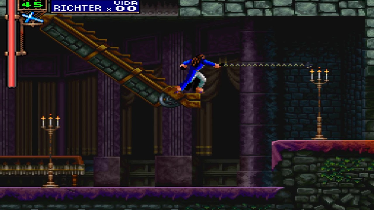 PS1 Castlevania Symphony of the Night Stylish Richter [MOD] YouTube