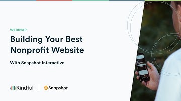 Build Your Best Nonprofit Website with Snapshot Interactive