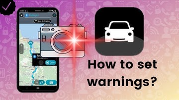 How to set warnings for red light cameras in TomTom Go?