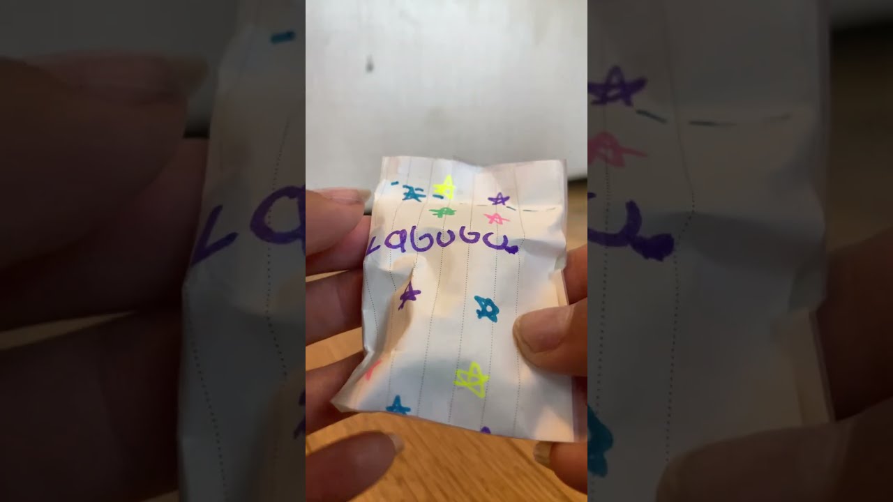Unbox A Mini Labubu With Me Fyp Viral Trending Unboxing