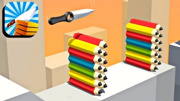 Slice It All New Big Update New Knife All Levels 1003-1004 Gameplay (iOS,Android)