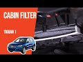 How to replace the cabin filter Tiguan mk1 👃