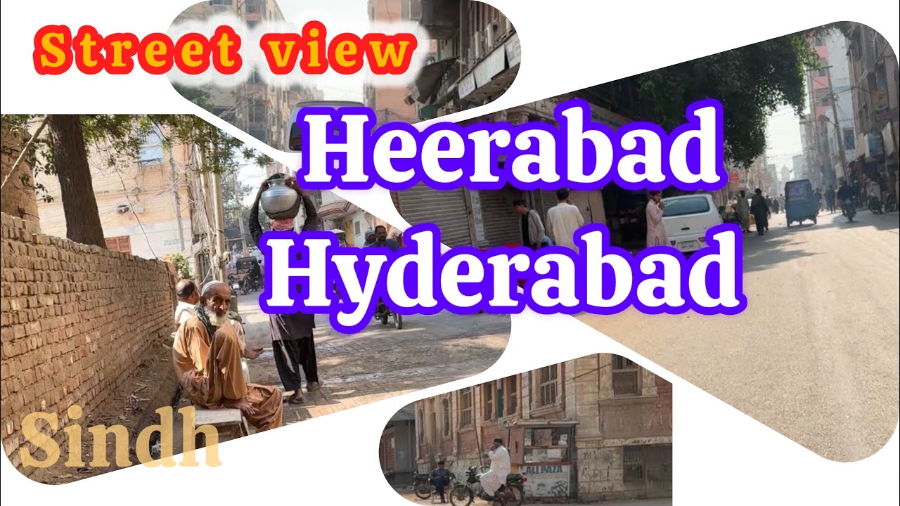Tour | Heerabad | street view | exploring Hyderabad Sindh
