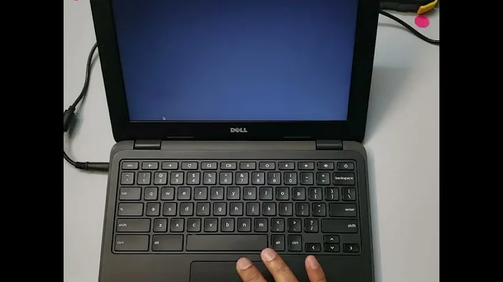 How to Factory-Reset (Hard-Reset/Format/Power-wash)  a Dell Chromebook  #chromebook