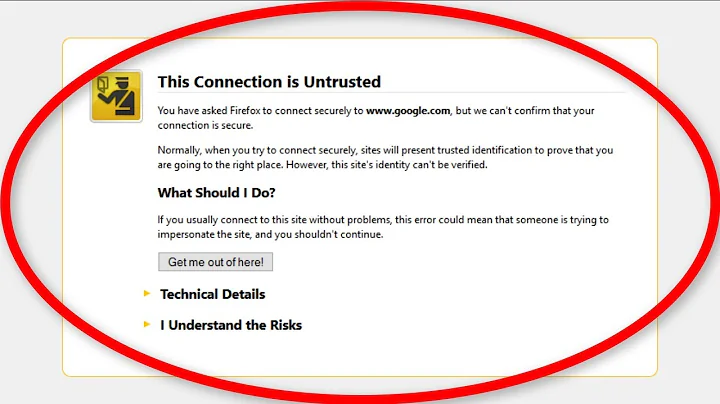 How To Fix This Connection Is Untrusted Error || Firefox