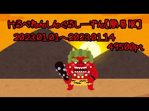 【3周目】キングスレイド チャレンジレイド ケルベレン King’s Raid Challenge Raid Kerberen 49500pt【簡易版】