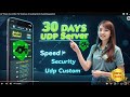 Setup 30 Days Premium UDP Request Server on SocksIP Tunnel VPN | Fast & Secure Internet