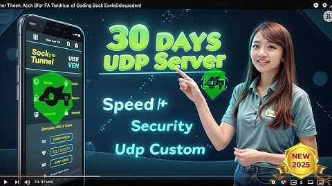 Setup 30 Days Premium UDP Request Server on SocksIP Tunnel VPN | Fast & Secure Internet