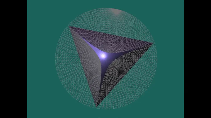 Hyperbolic Triangle in Hyperboloid Model