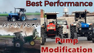 FATEH FORD Modifications | NEW HOLLAND JOHNDEERE SWARAJ Performance With Modified Pump Get Full Info