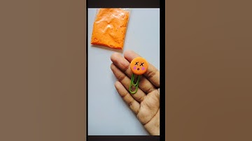 #diy paper clip 🥰🖇️|| #shorts #claycraft #paperclip