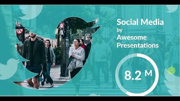 How to create great looking social media slide in Microsoft PowerPoint. PPT tricks.